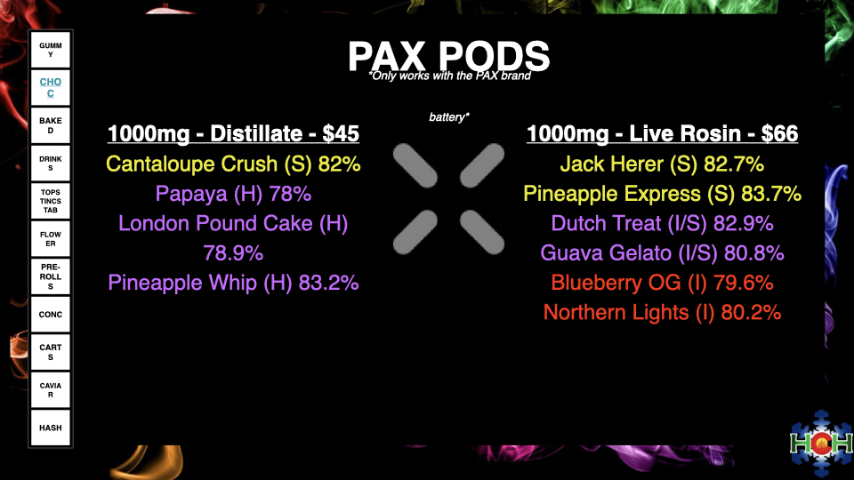 pax pods