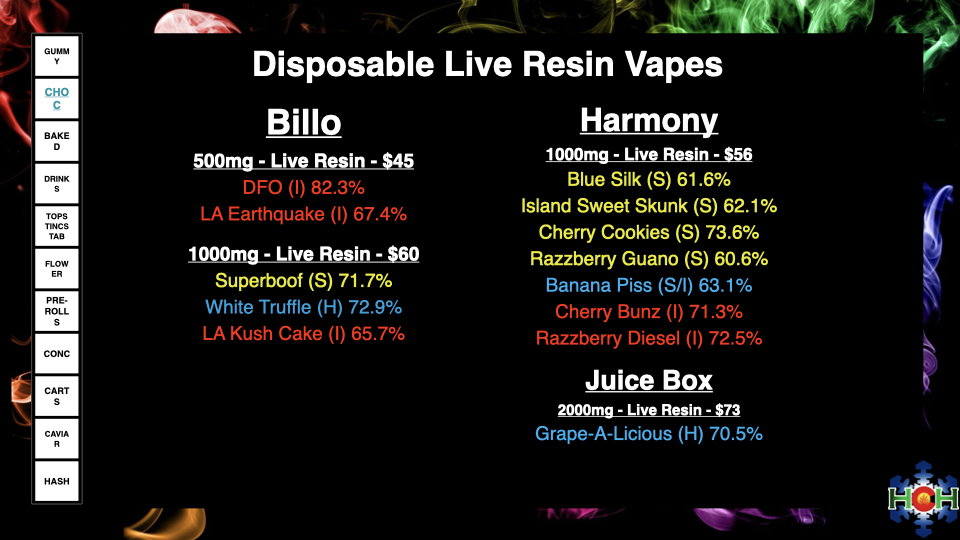 disposable live resin vapes