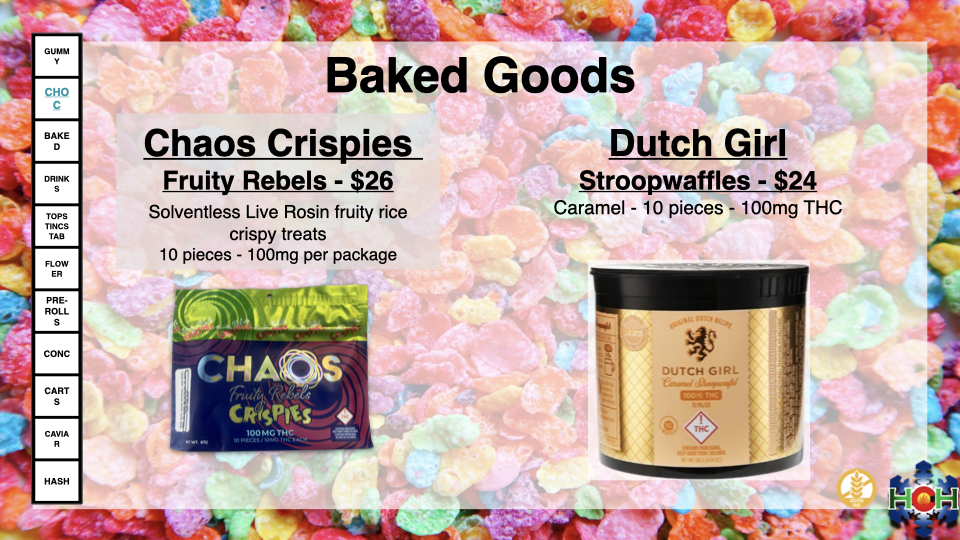 cannabis baked goods