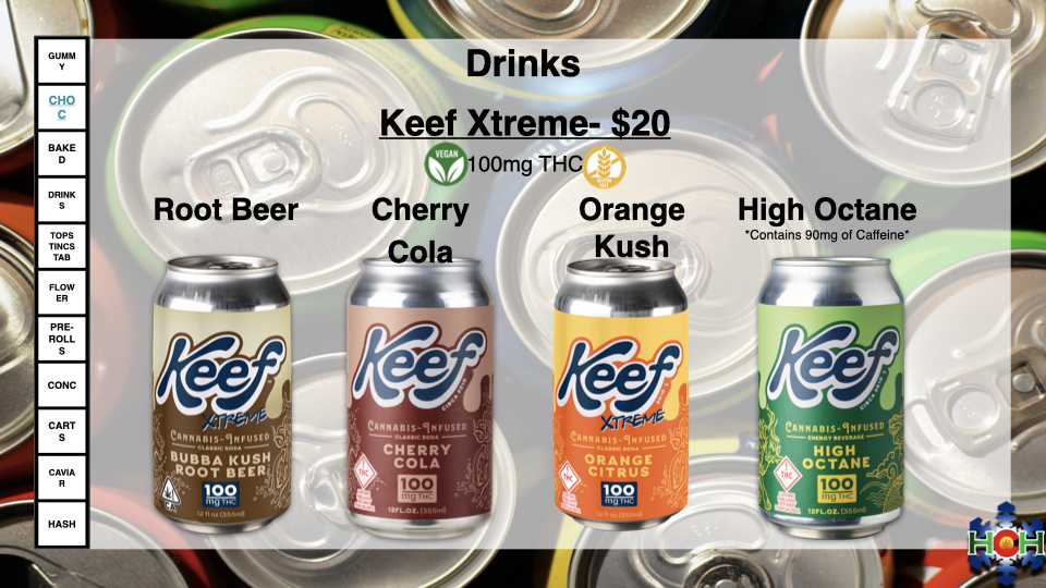 keef thc drinks